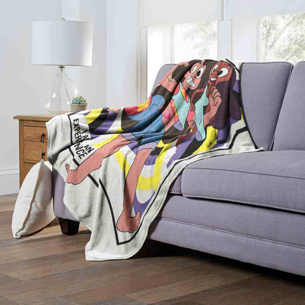 Cartoon Network Steven Universe An Experience Silk Touch Throw Blanket 50x60 Inches