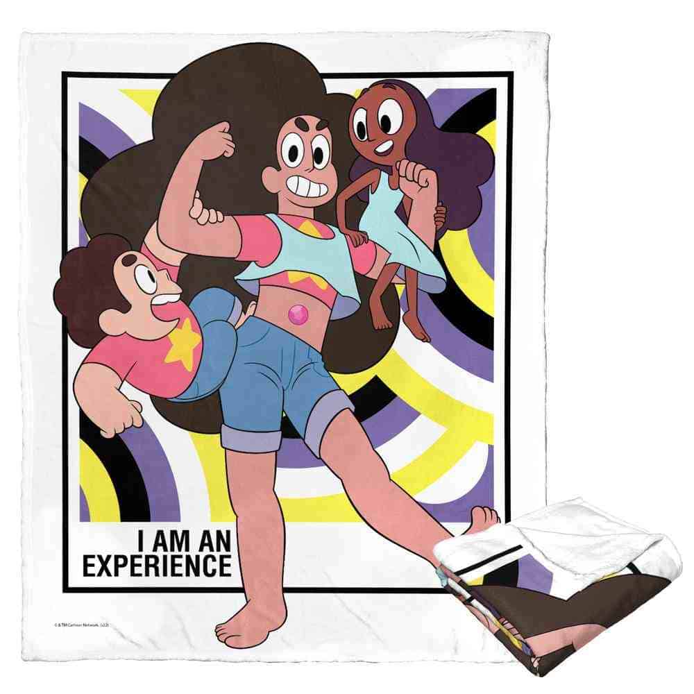 Cartoon Network Steven Universe An Experience Silk Touch Throw Blanket 50x60 Inches