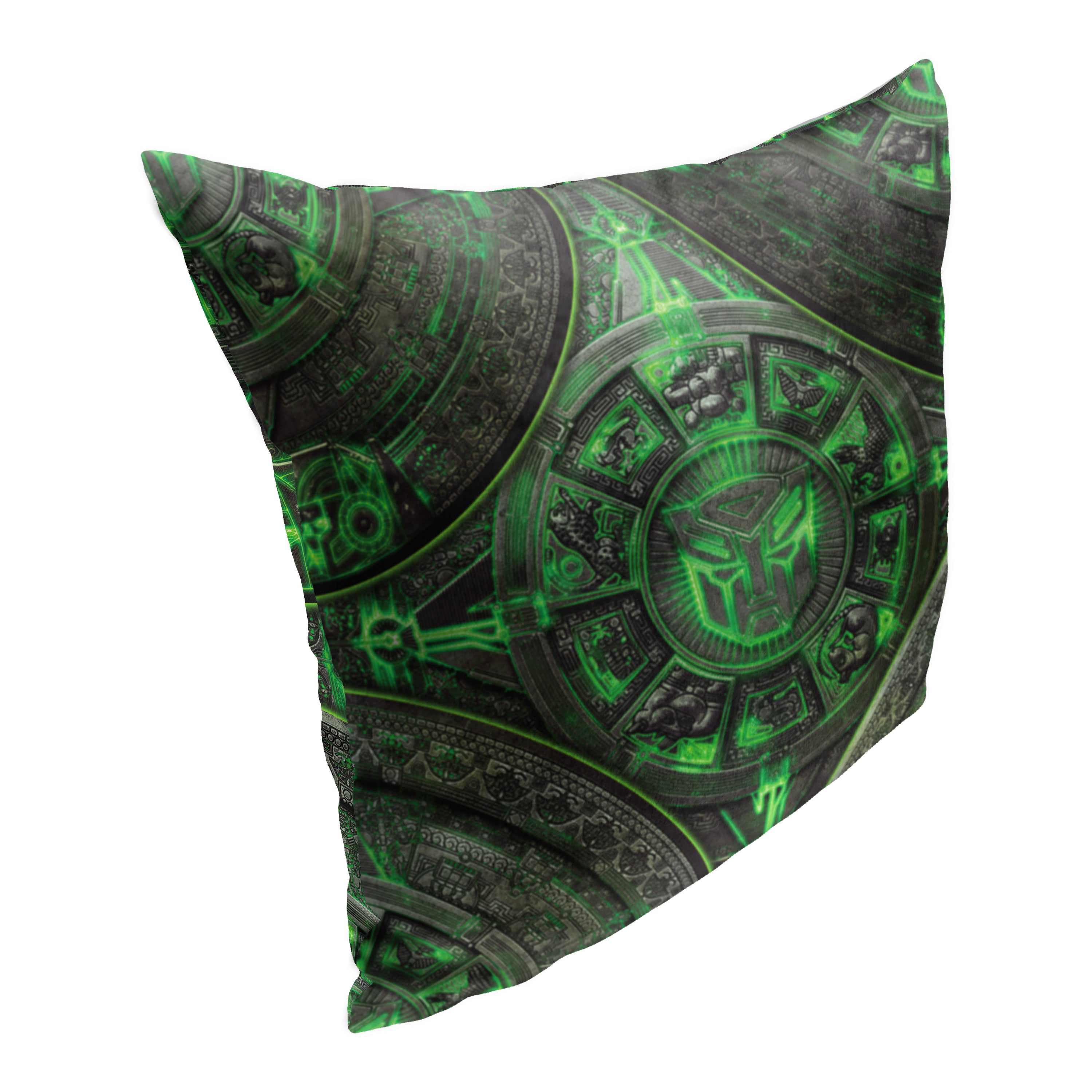 Hasbro Transformers: Rise Of The Beasts Autobot Shield Pattern Throw Pillow 18x18 Inches
