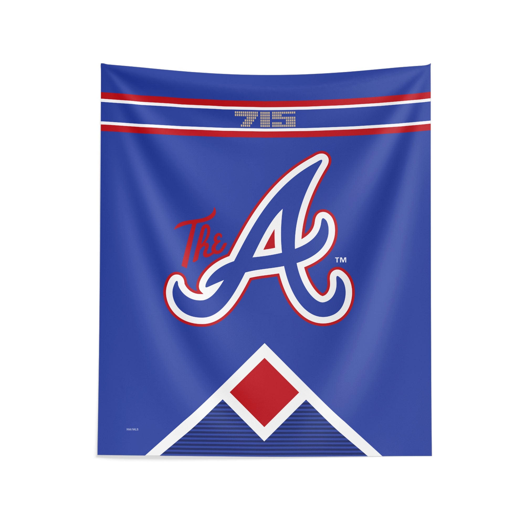 MLB Atlanta Braves City Connect Wall Hanging 34¡Á40 Inches