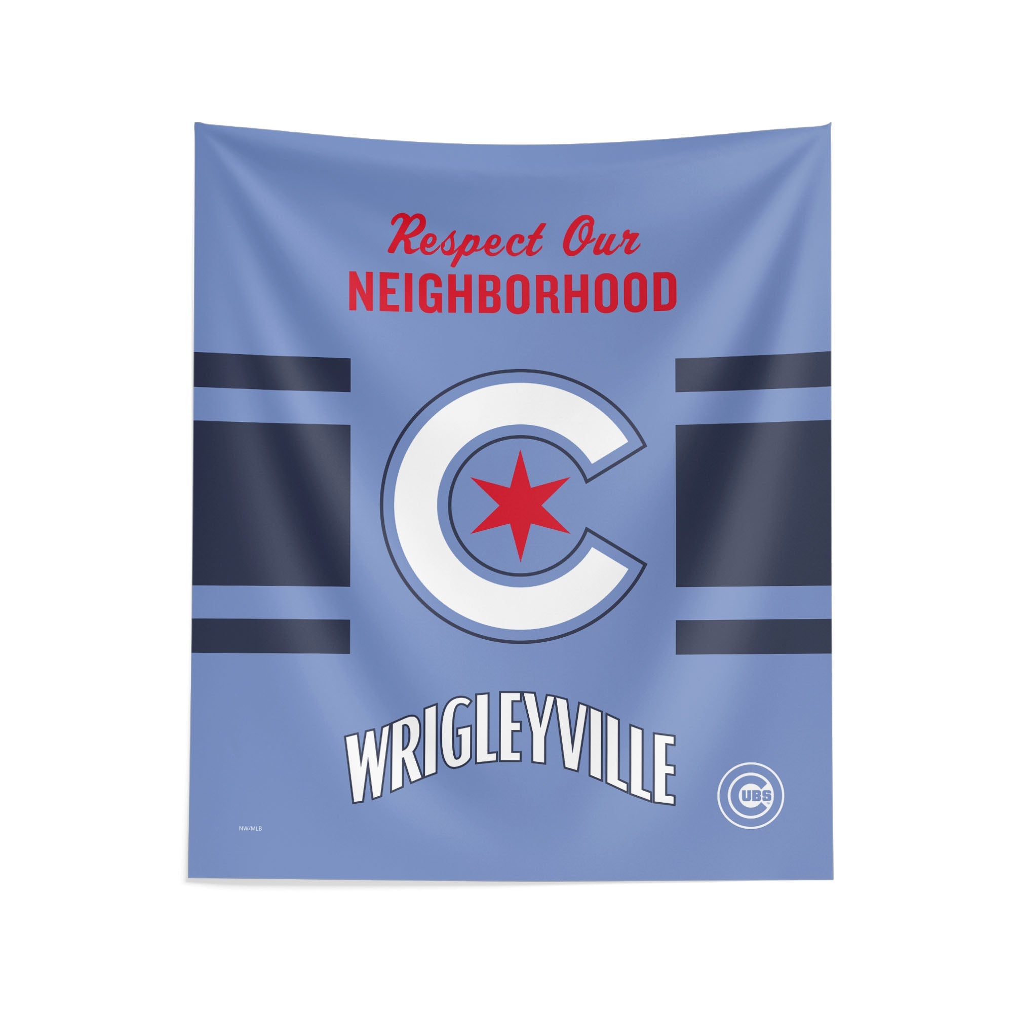 MLB Chicago Cubs City Connect Wall Hanging 34¡Á40 Inches