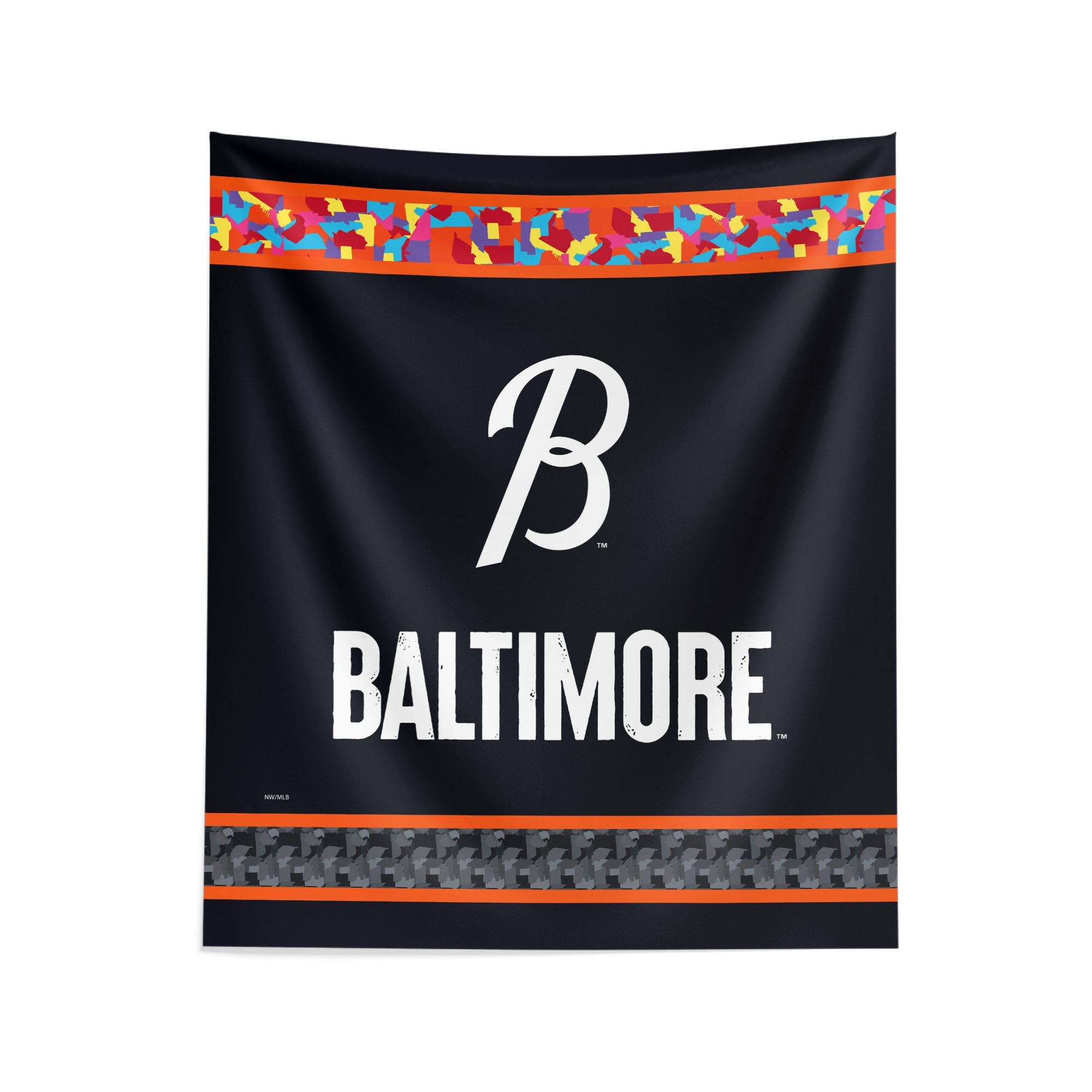 MLB Baltimore Orioles City Connect Wall Hanging 34¡Á40 Inches