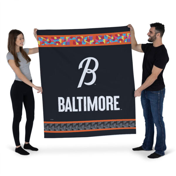 MLB Baltimore Orioles City Connect Wall Hanging 34¡Á40 Inches
