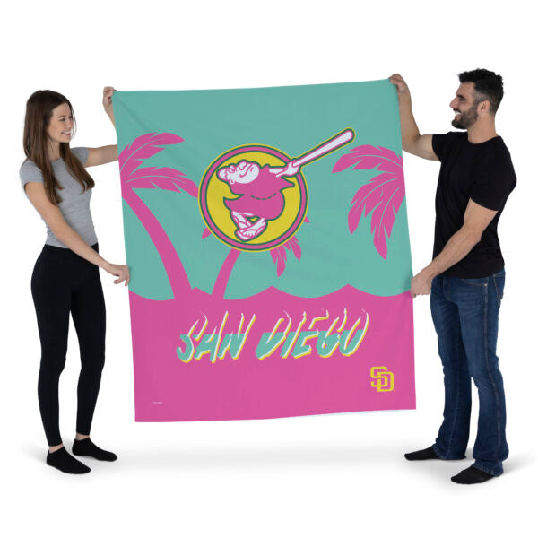 MLB San Diego Padres City Connect Wall Hanging 34¡Á40 Inches