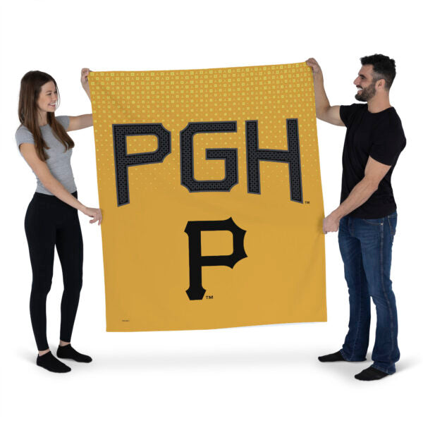 MLB Pittsburgh Pirates City Connect Wall Hanging 34x40 Inches