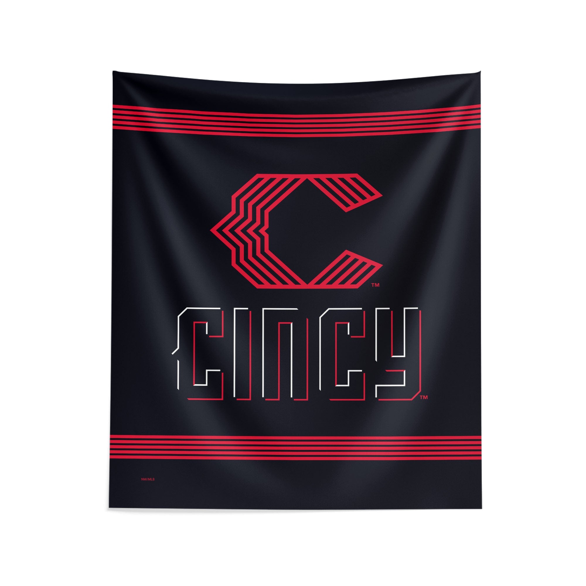 MLB Cincinnati Reds City Connect Wall Hanging 34¡Á40 Inches