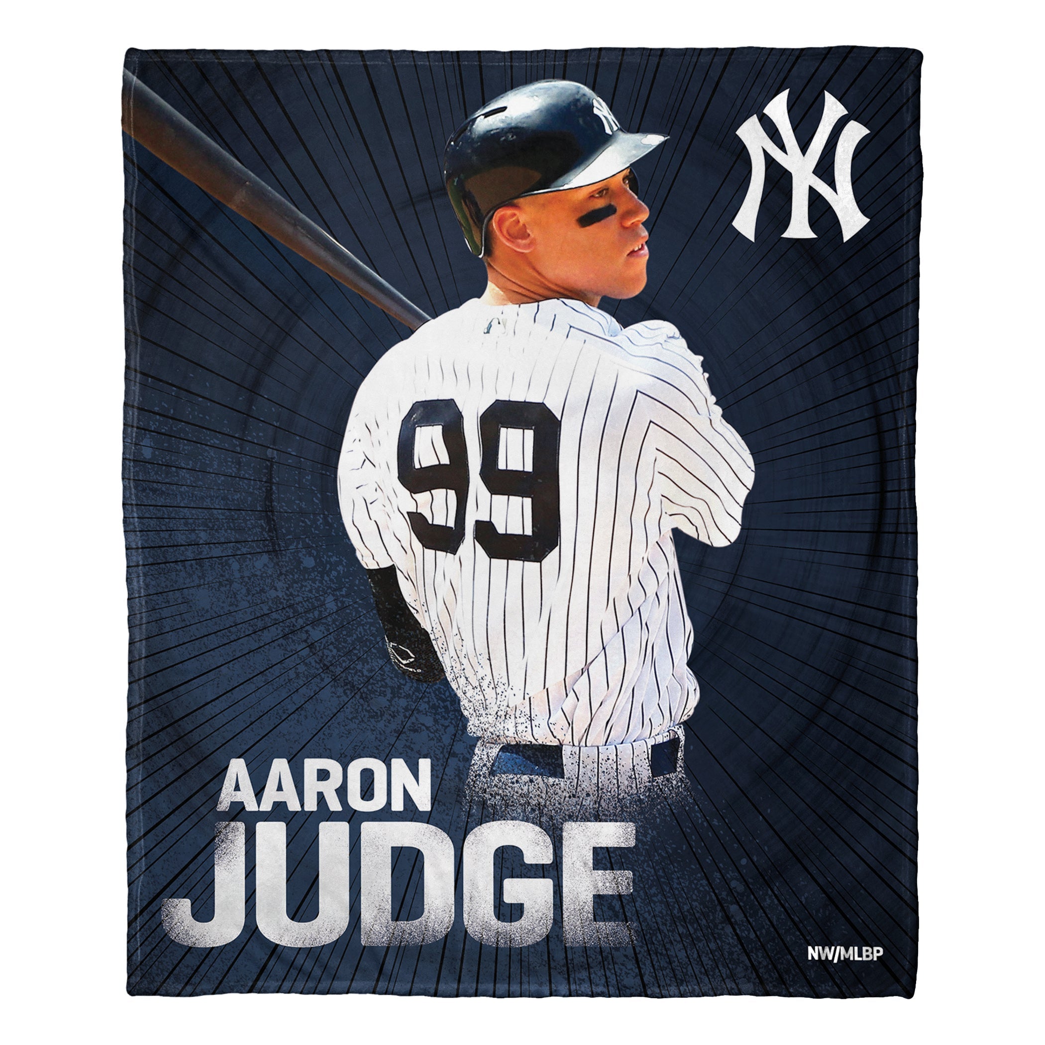 MLB New York Yankees Aaron Judge Silk Touch Throw Blanket 50x60 Inches