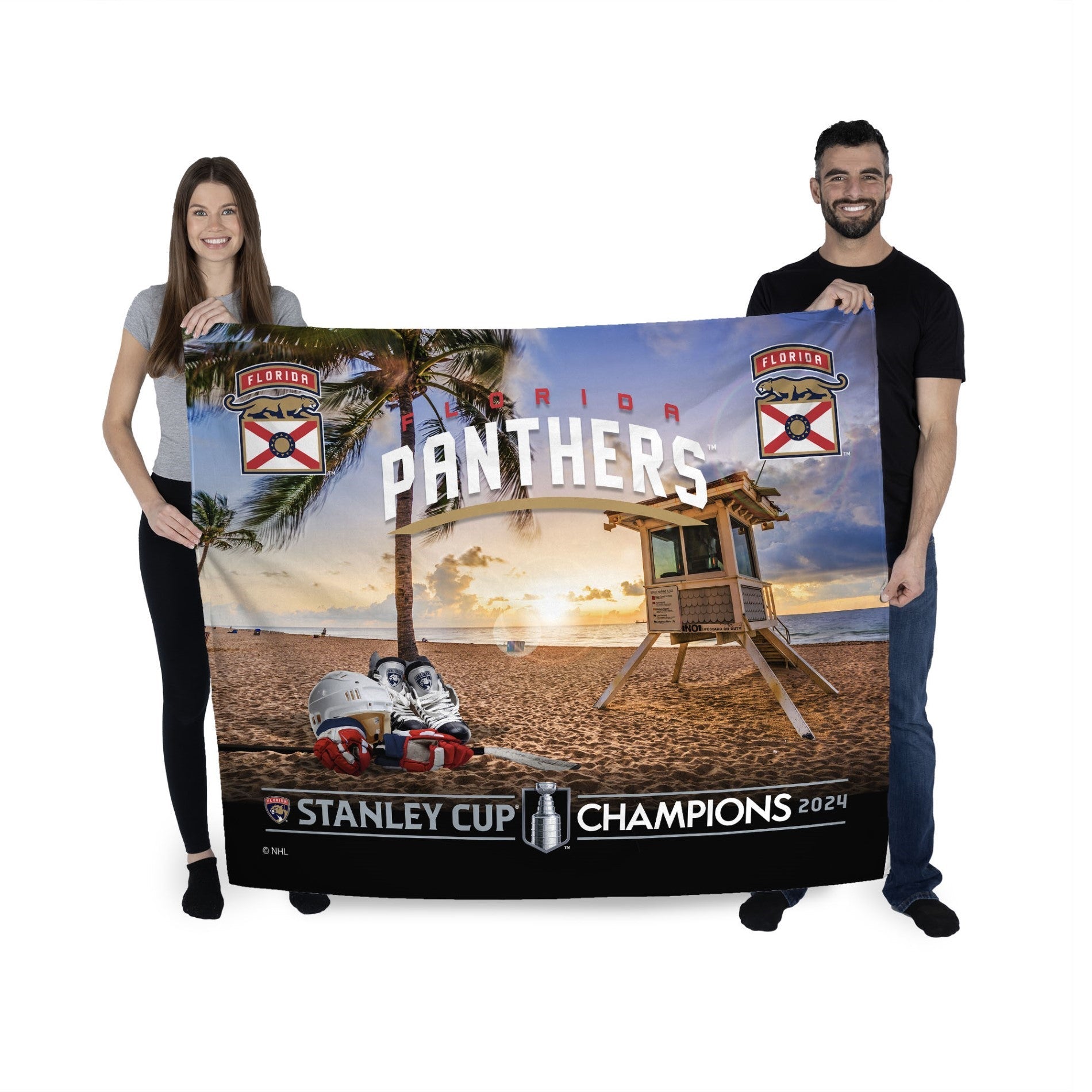 NHL Florida Panthers Photogenic Wall Hanging 50x60 Inches