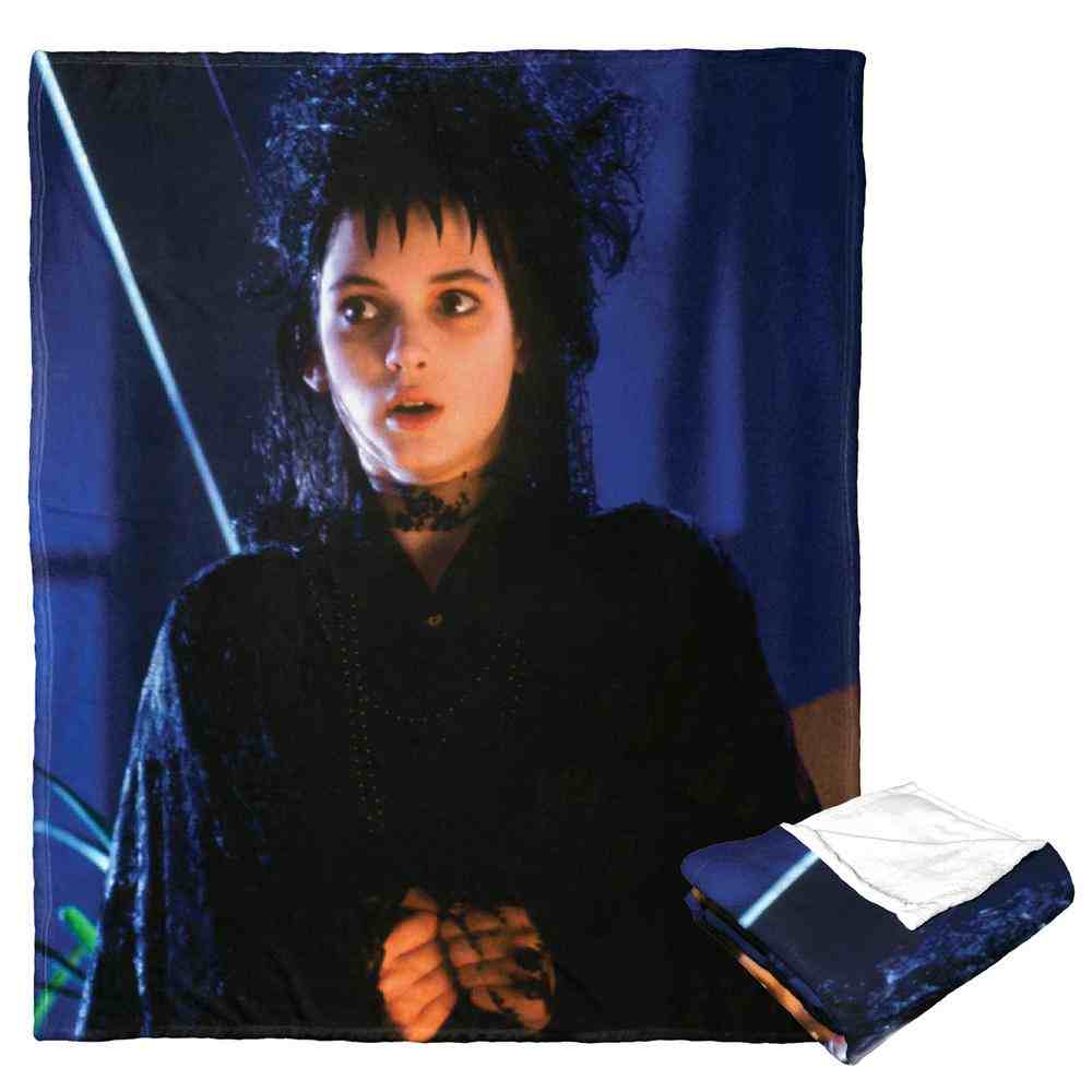 Warner Bros. Beetlejuice Strange Lydia Silk Touch Throw Blanket 50x60 Inches