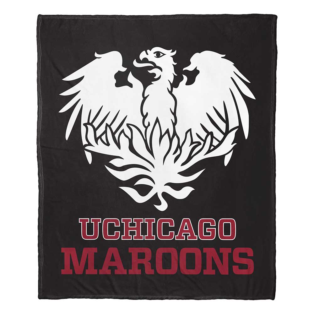 NCAA Chicago Maroons Alumni Silk Touch Throw Blanket 50x60 Inches