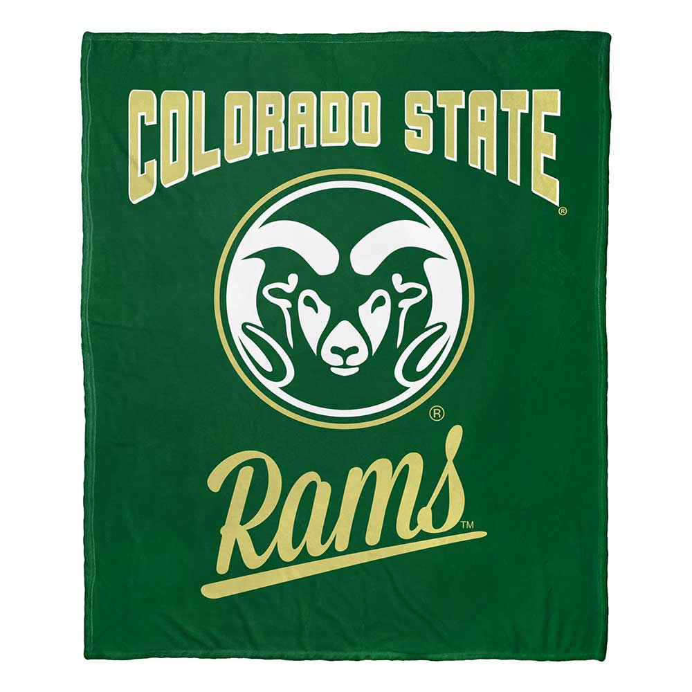 NCAA Colorado State Rams Alumni Silk Touch Throw Blanket 50x60 Inches