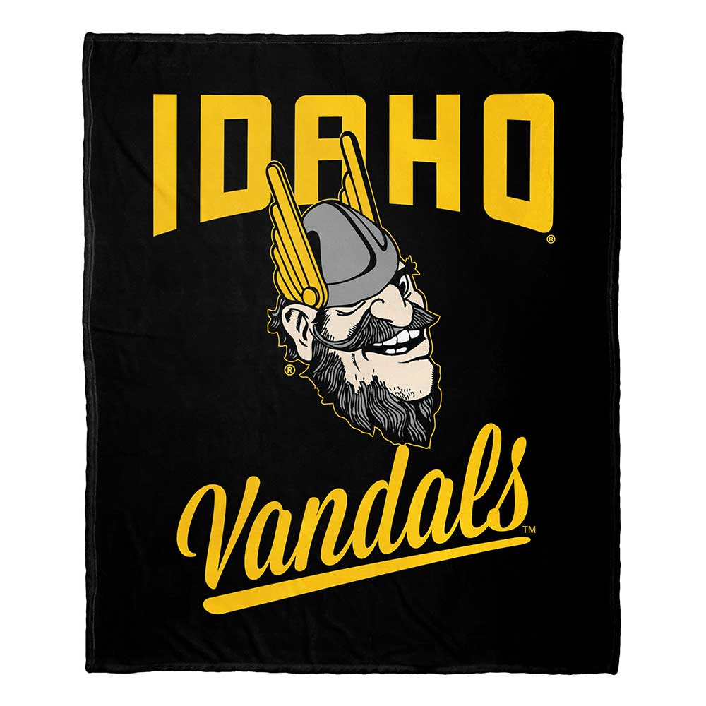 NCAA Idaho Vandals Alumni Silk Touch Throw Blanket 50x60 Inches