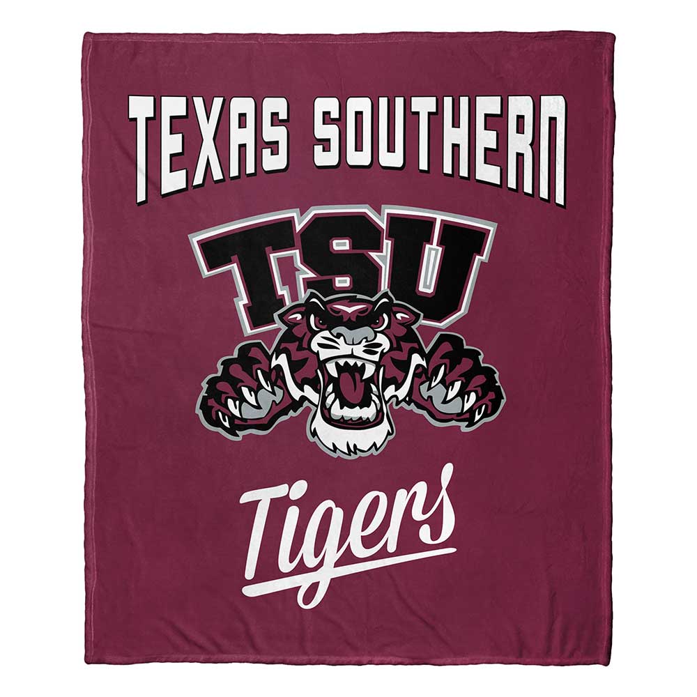 NCAA Texas Southern Tigers Alumni Silk Touch Throw Blanket 50x60 Inches