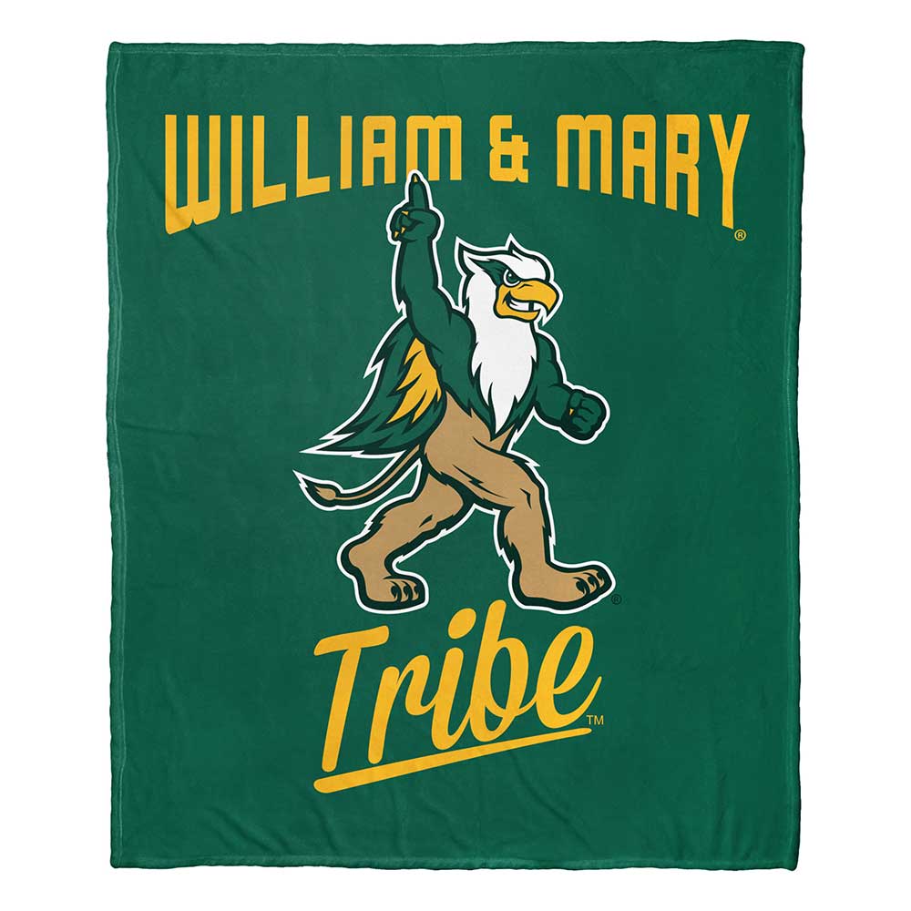 NCAA William & Mary Tribe Alumni Silk Touch Throw Blanket 50x60 Inches