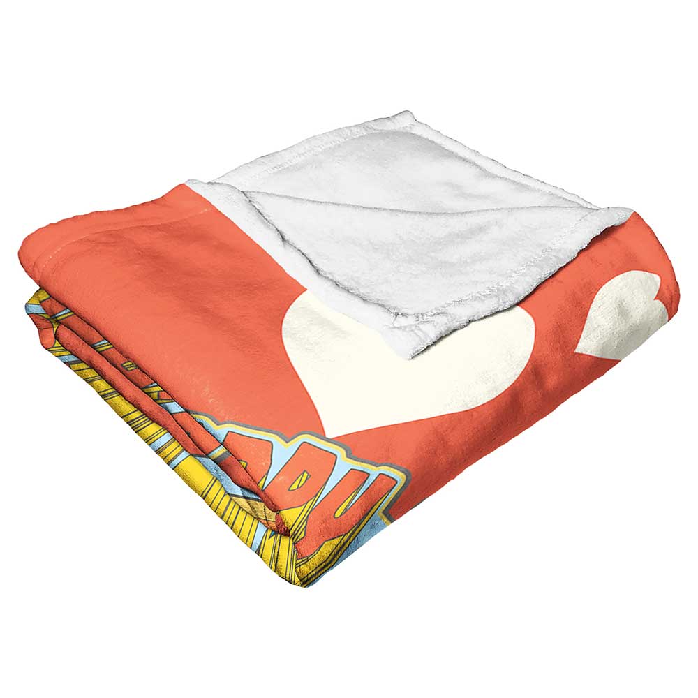 Warner Bros. Justice League Mom Group Silk Touch Throw Blanket 50x60 Inches