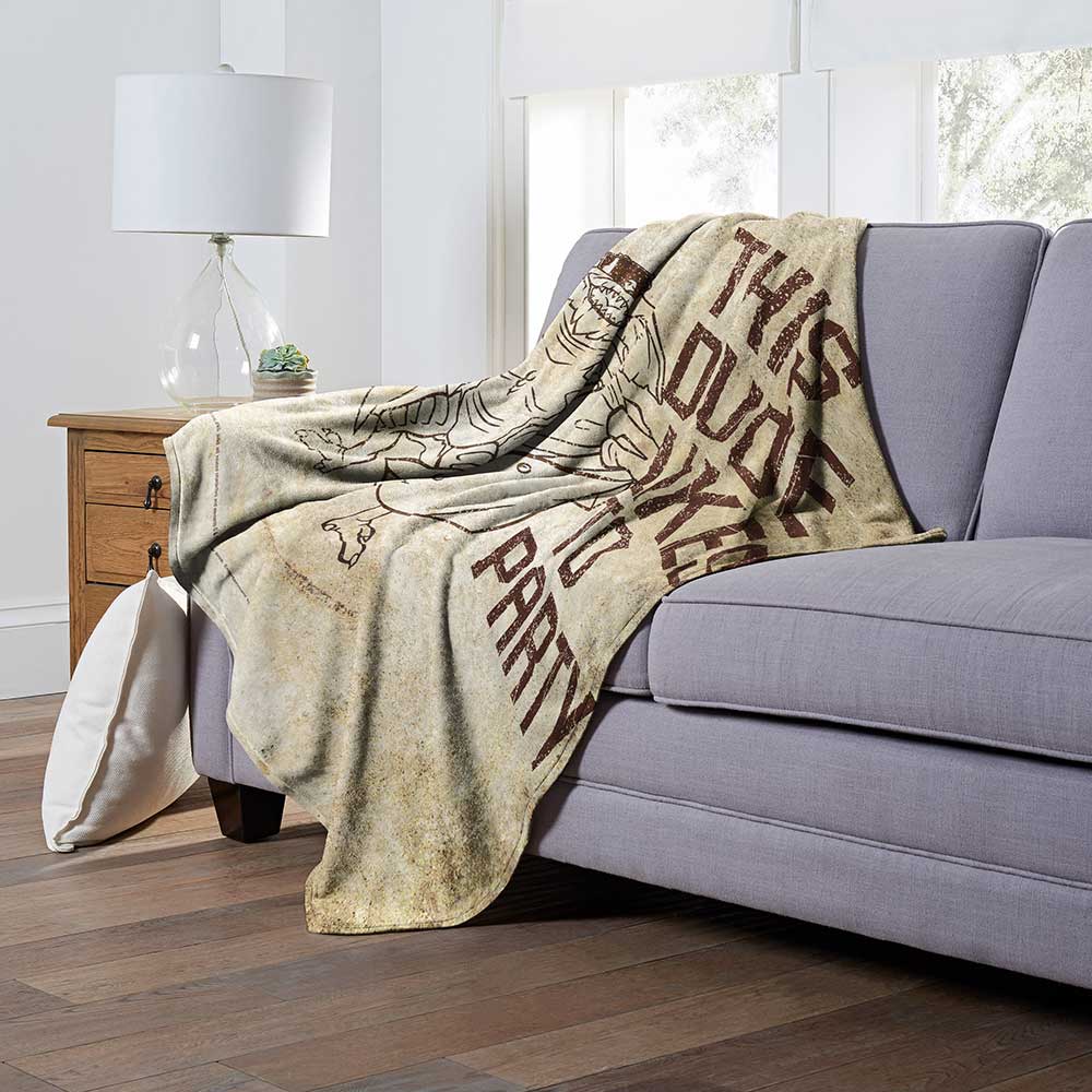 Warner Bros. Gremlins Party Animal Silk Touch Throw Blanket 50x60 Inches