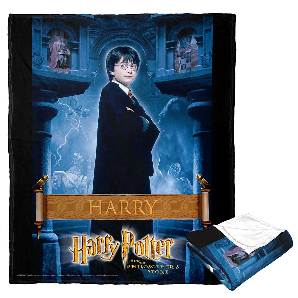 Warner Bros. Harry Potter Silk Touch Throw Blanket 50x60 Inches