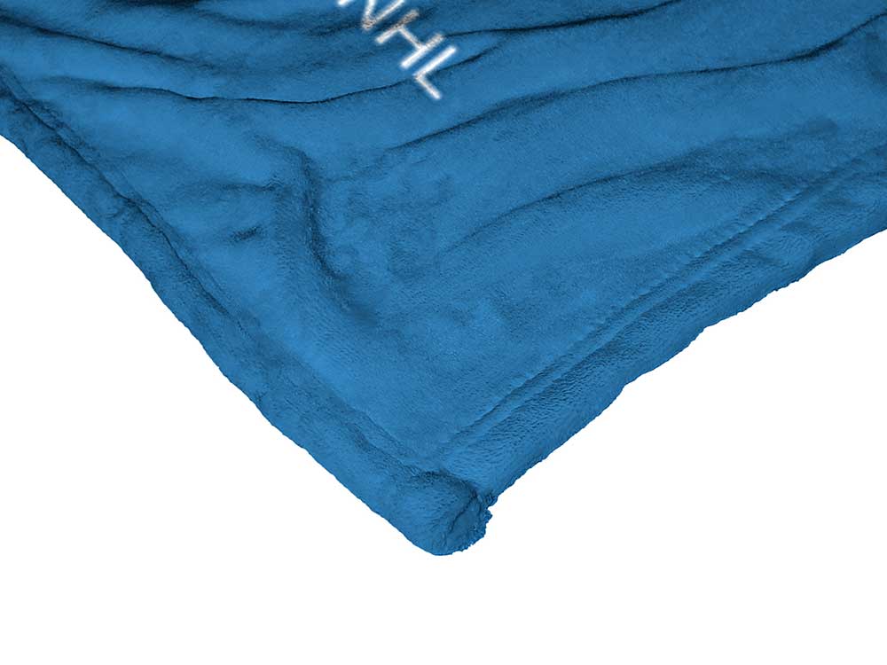 NHL Colorado Avalanche Colorblock Personalized Silk Touch Throw Blanket 50x60 Inches