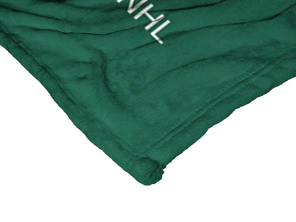 NHL Minnesota Wild Colorblock Personalized Silk Touch Throw Blanket 50x60 Inches