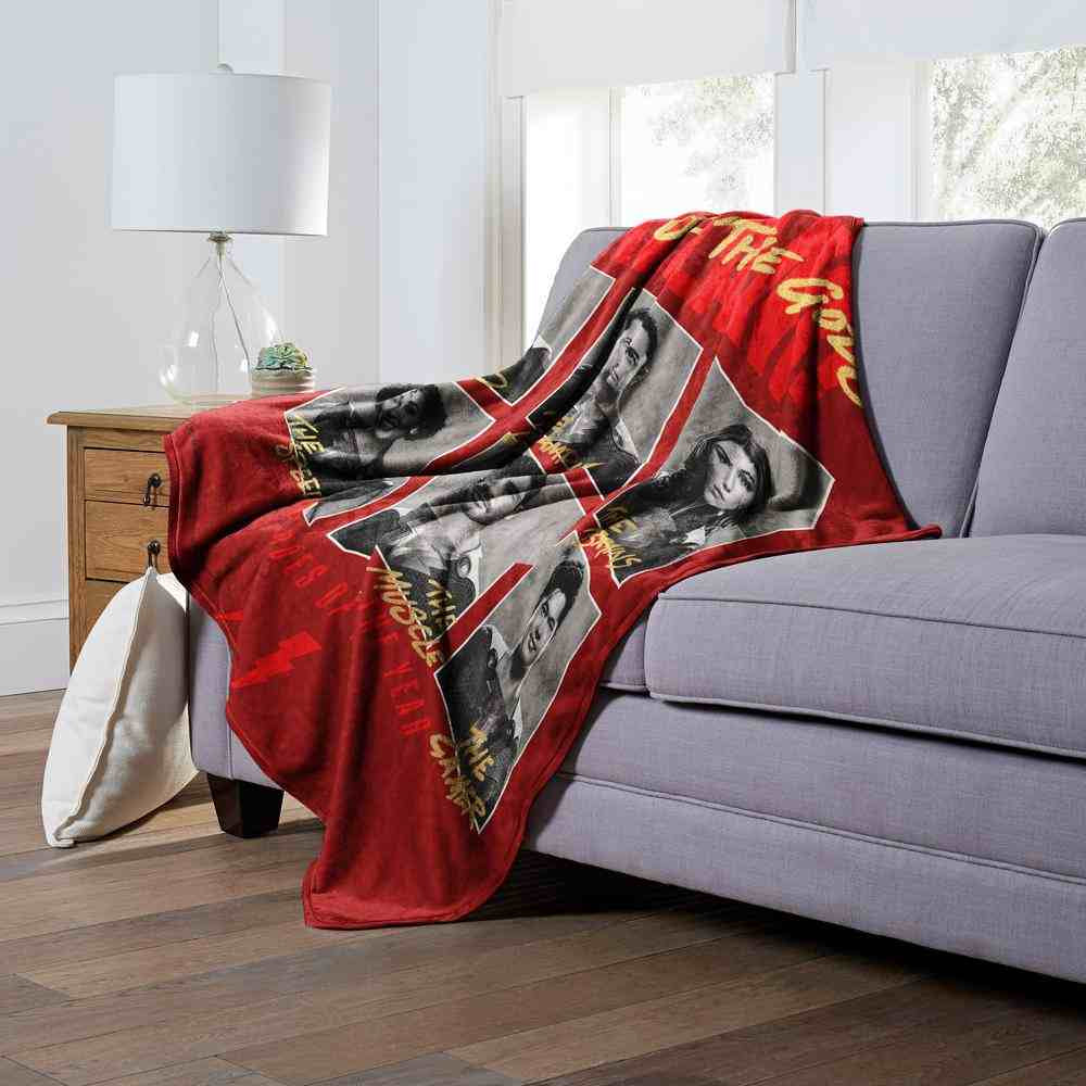 Warner Bros. DC Comics Shazam Heros Of The Year Silk Touch Throw Blanket 50x60 Inches