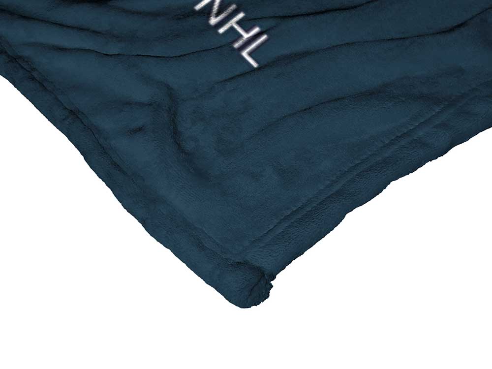 NHL Seattle Kraken Colorblock Personalized Silk Touch Sherpa Throw Blanket 50x60 Inches