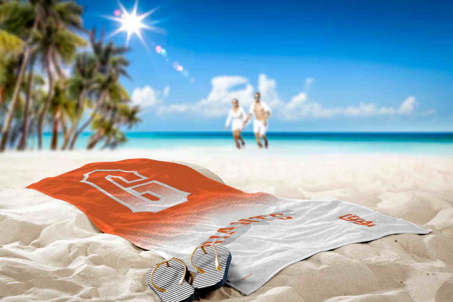 MLB San Francisco Giants City Connect Beach Towel 30x60 Inches