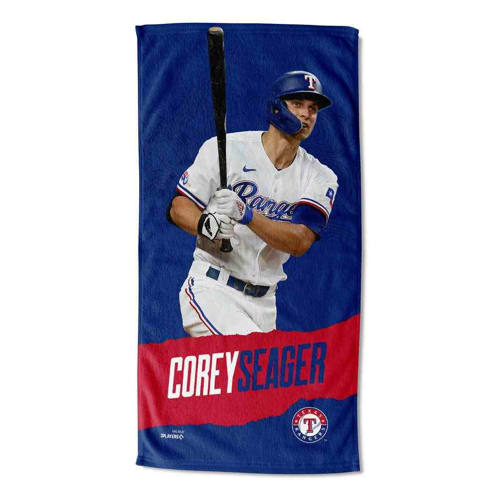 MLB TX Texas Rangers Corey Seager Beach Towel 30x60 Inches