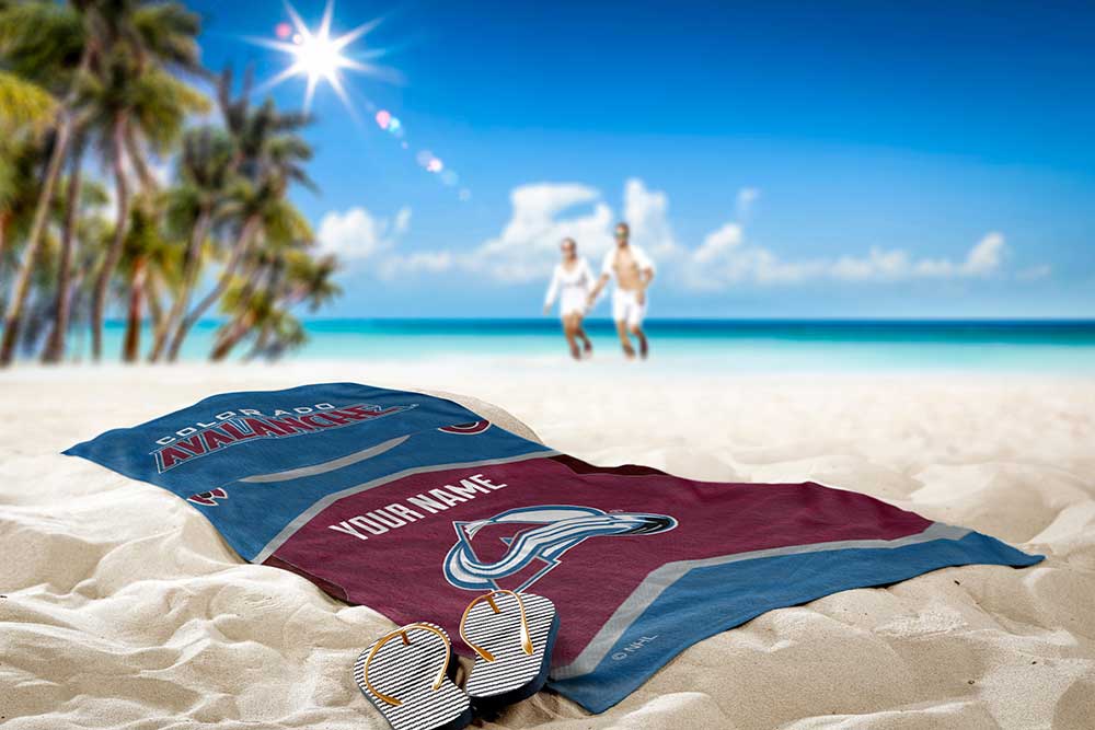 NHL Colorado Avalanche Beach Towel 30x60 Inches