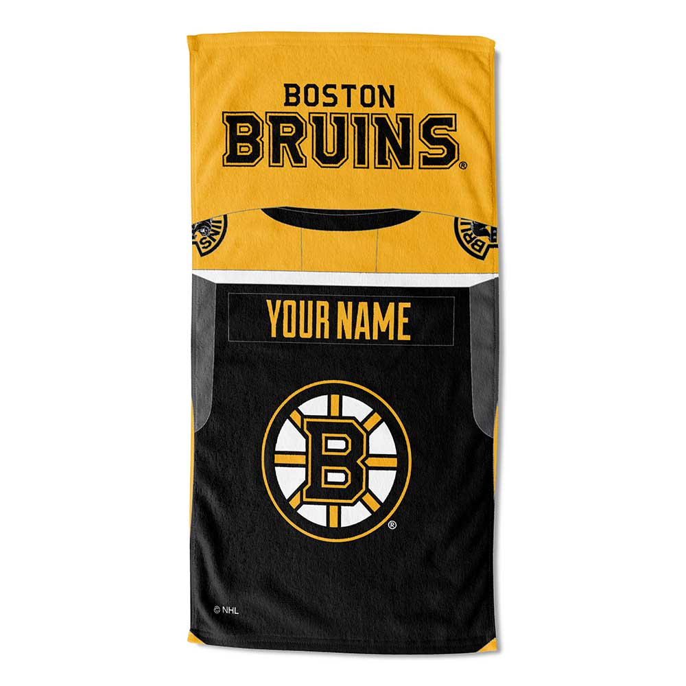 NHL Boston Bruins Beach Towel 30x60 Inches