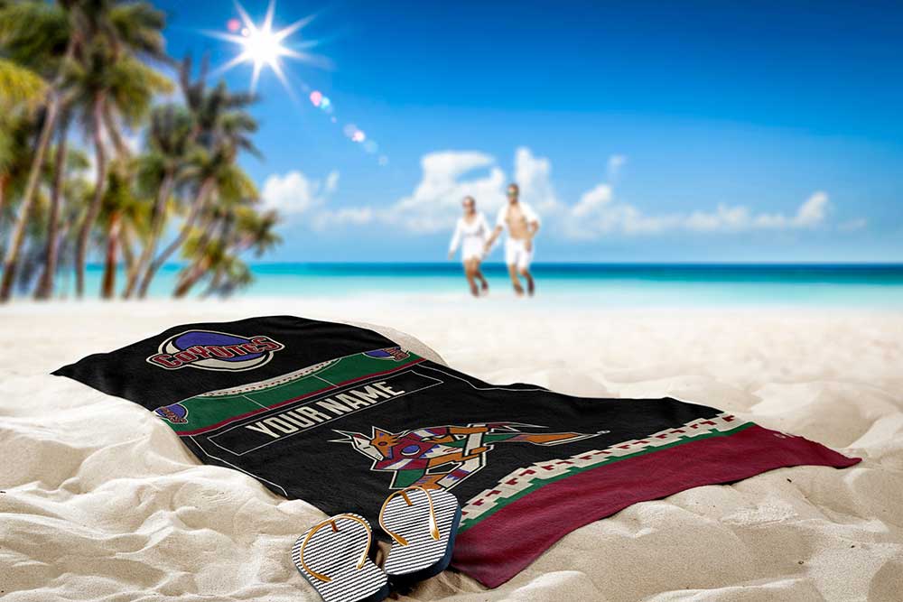 NHL Arizona Coyotes Beach Towel 30x60 Inches