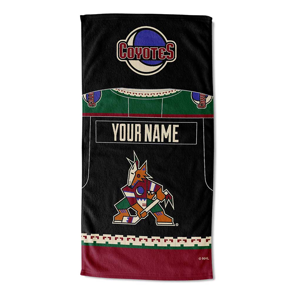 NHL Arizona Coyotes Beach Towel 30x60 Inches