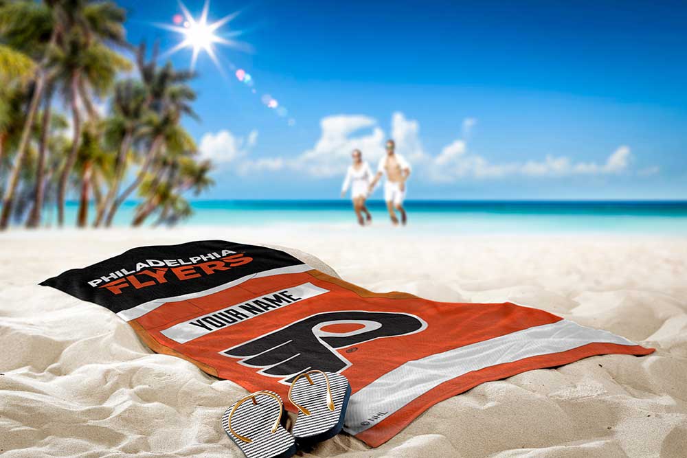 NHL Philadelphia Flyers Beach Towel 30x60 Inches