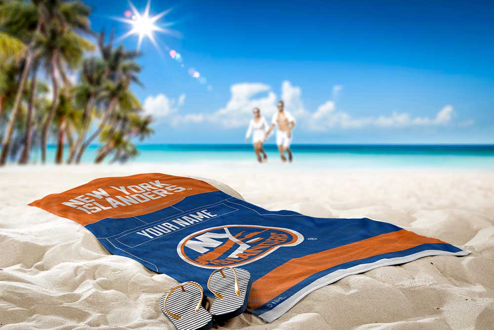 NHL New York Islanders Beach Towel 30x60 Inches