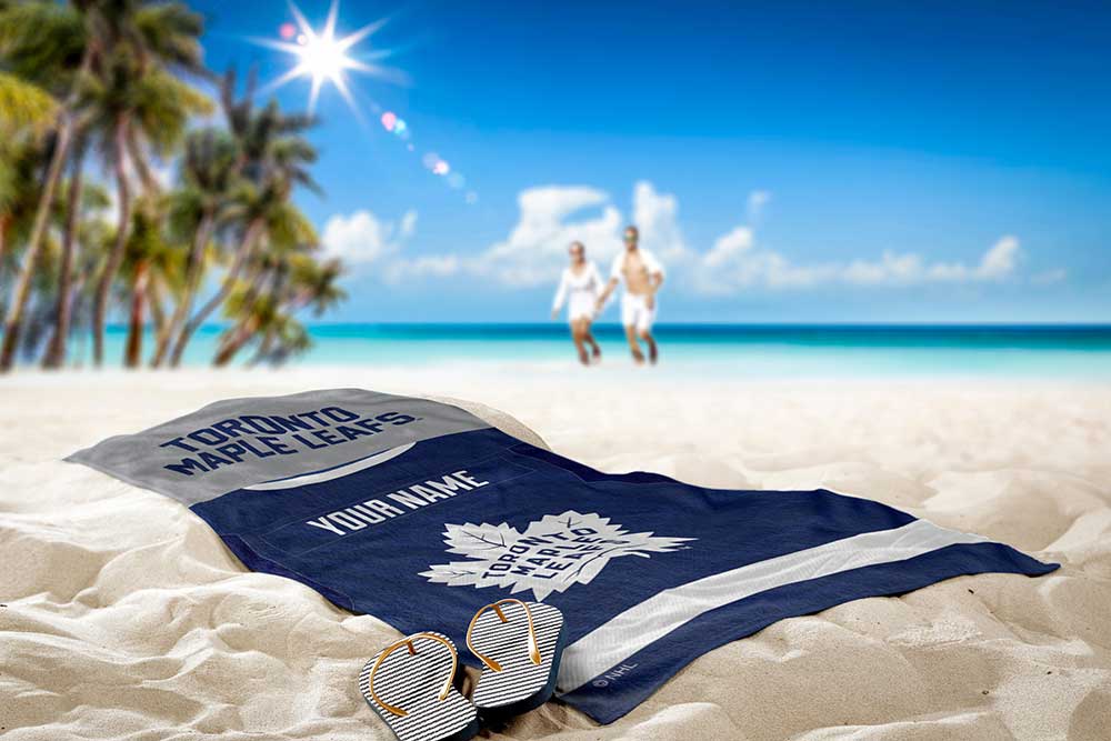 NHL Toronto Maple Leafs Beach Towel 30x60 Inches