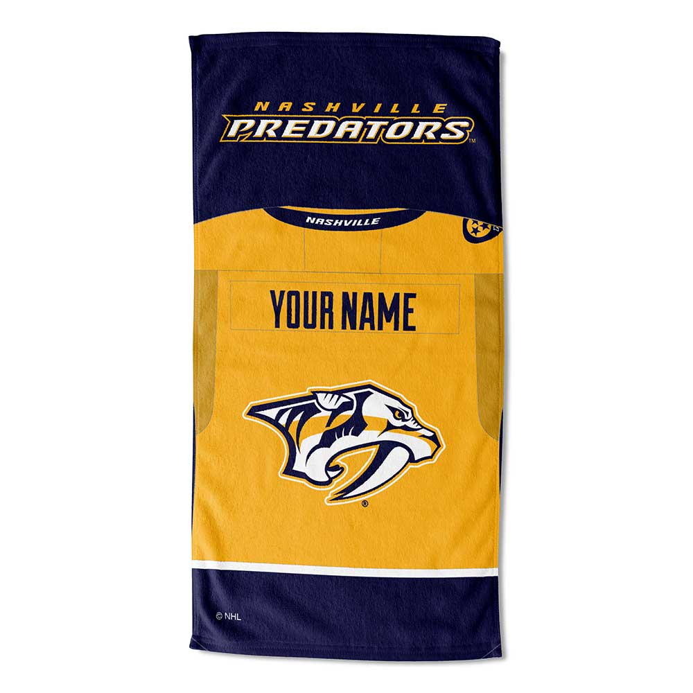 NHL Nashville Predators Beach Towel 30x60 Inches