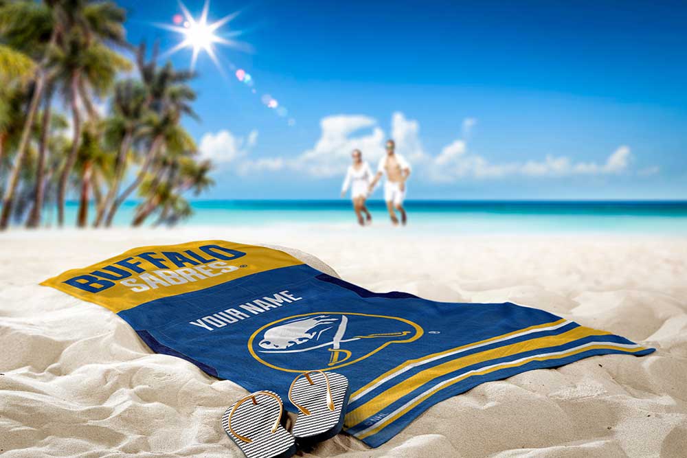 NHL Buffalo Sabres Beach Towel 30x60 Inches