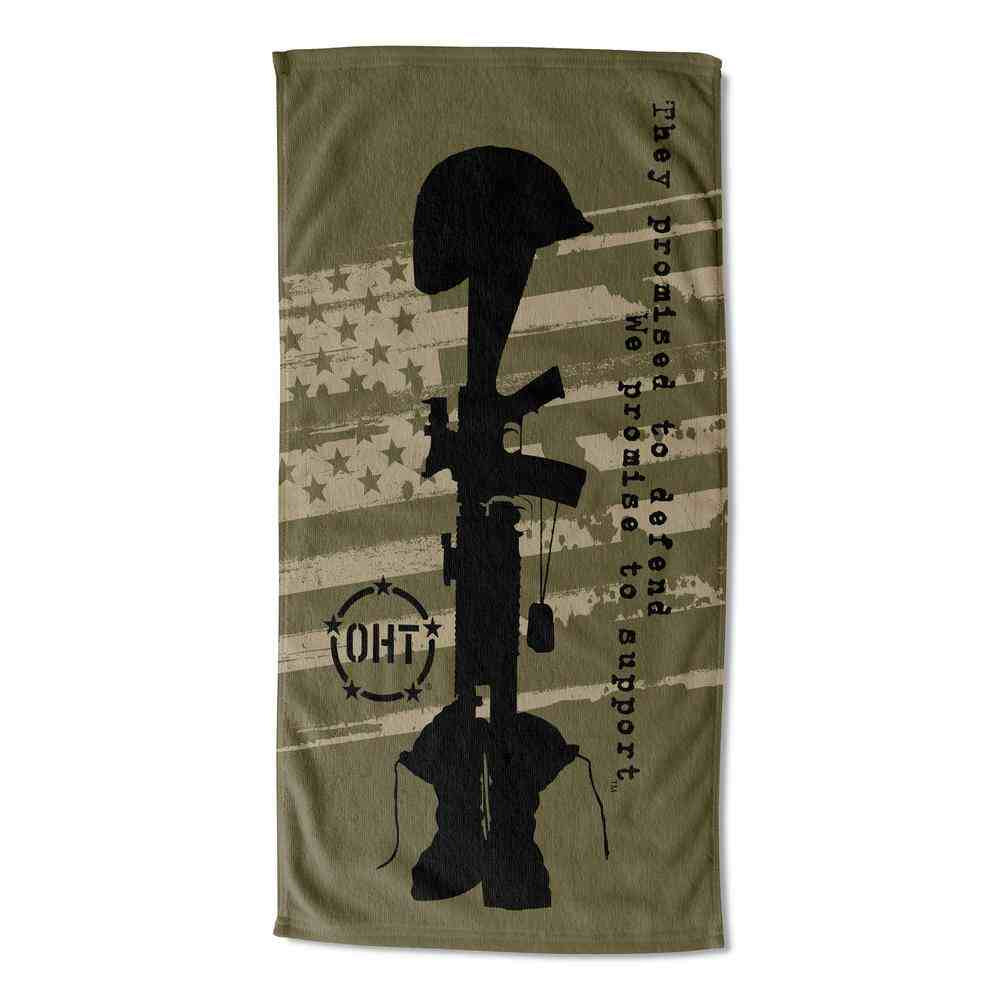 Operation Hat Trick Send Off Beach Towel