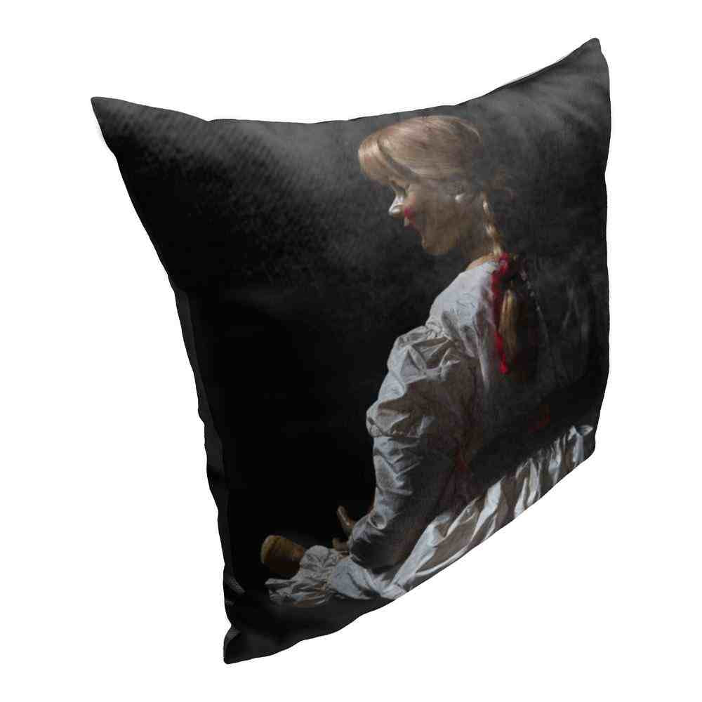 Warner Bros. Annabelle Turn To Face You Throw Pillow 18x18 Inches