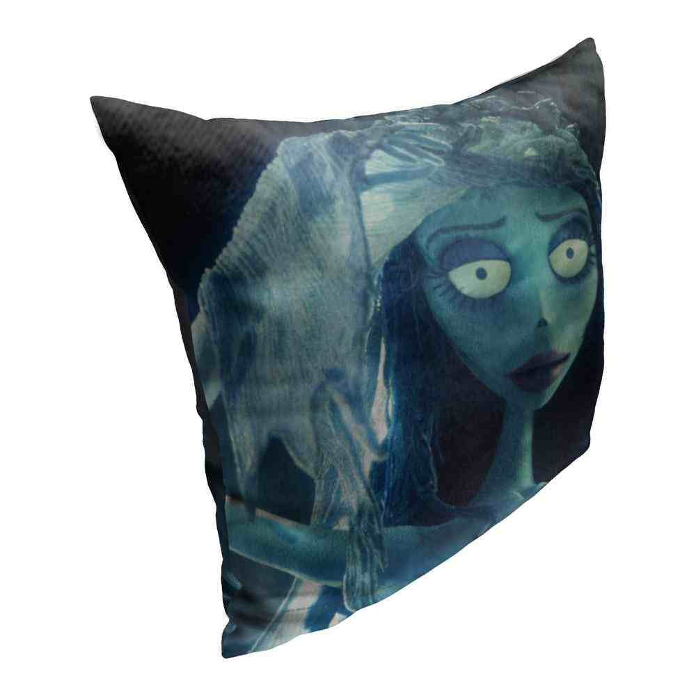 Warner Bros. Corpse Bride Behind the Veil Throw Pillow 18x18 Inches