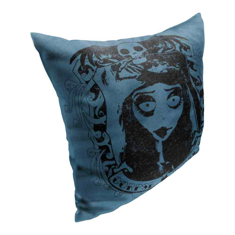 Warner Bros. Corpse Bride Grunge Bride Throw Pillow 18x18 Inches