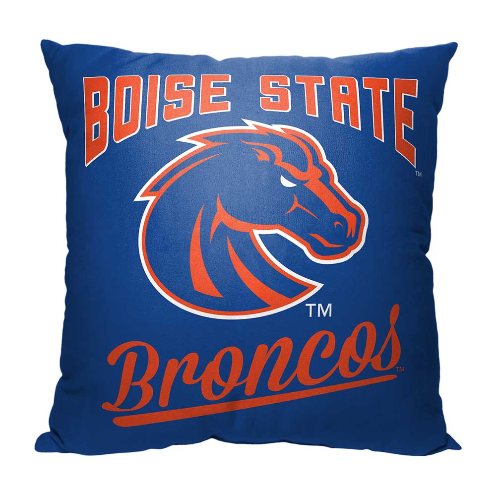 NCAA Boise State Broncos Alumni Throw Pillow 18x18 Inches