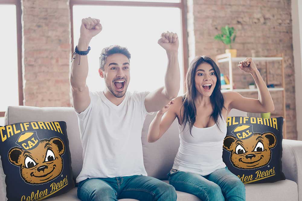 NCAA Cal Berkeley Golden Bears Alumni Throw Pillow 18x18 Inches