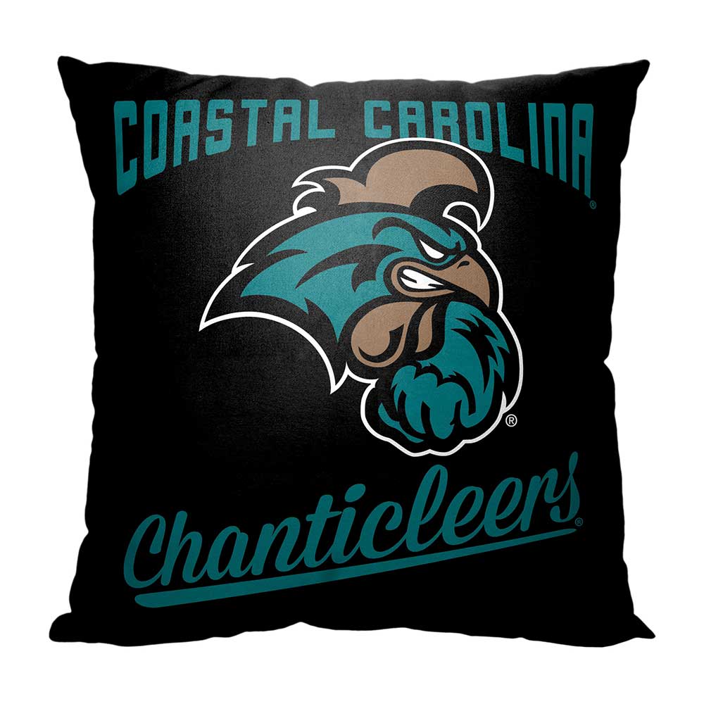 NCAA Coastal Carolina Chanticleers Alumni Throw Pillow 18x18 Inches