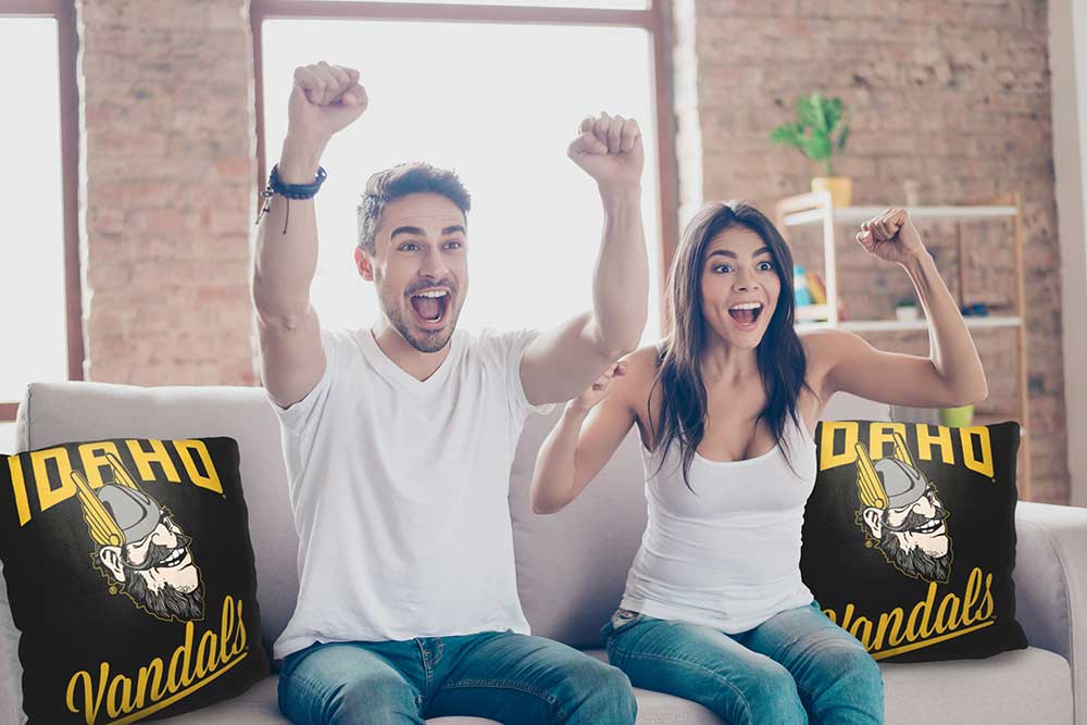 NCAA Idaho Vandals Alumni Throw Pillow 18x18 Inches