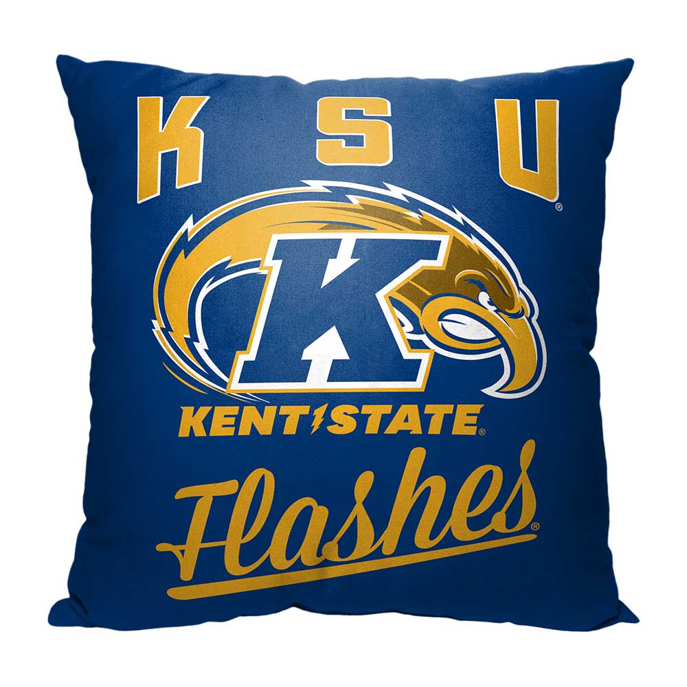 NCAA Kent State Flashes Alumni Throw Pillow 18x18 Inches