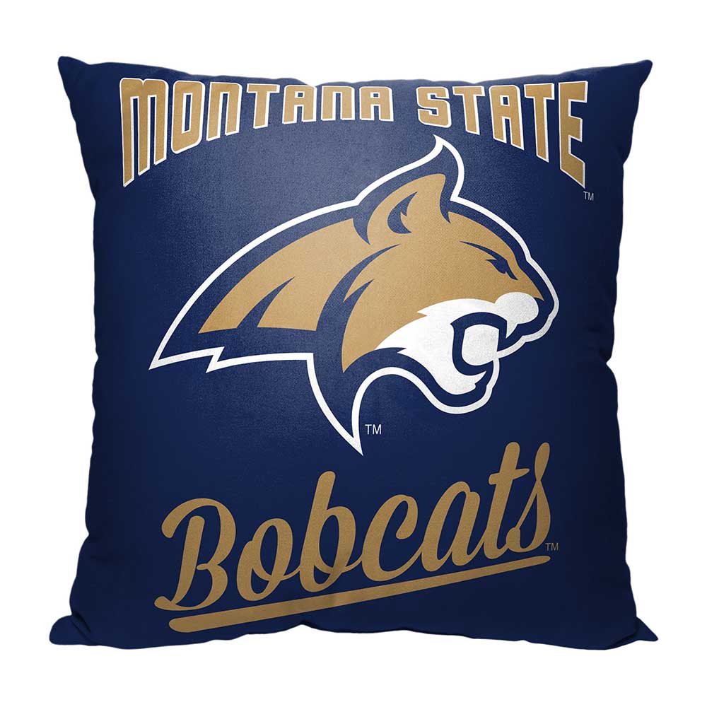 NCAA Montana State Bobcats Alumni Throw Pillow 18x18 Inches