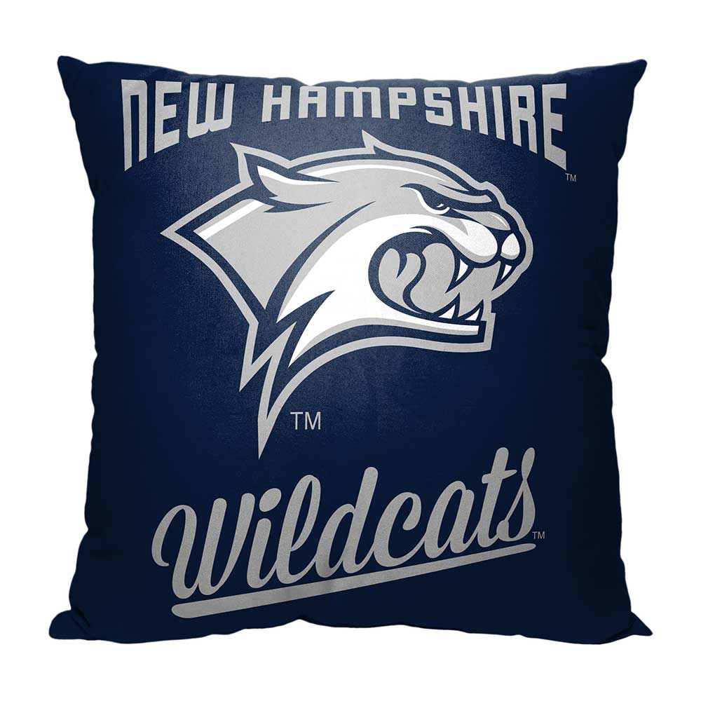NCAA New Hampshire Wildcats Alumni Throw Pillow 18x18 Inches