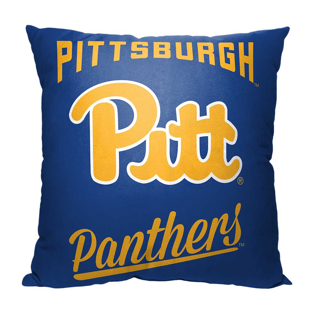NCAA Pittsburgh Panthers Alumni Throw Pillow 18x18 Inches