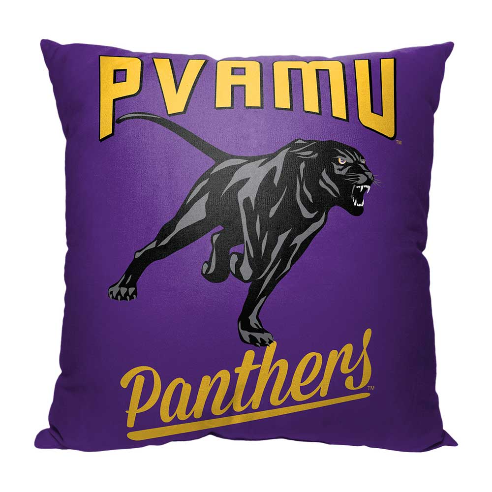 NCAA Prairie View A&M Panthers Alumni Throw Pillow 18x18 Inches