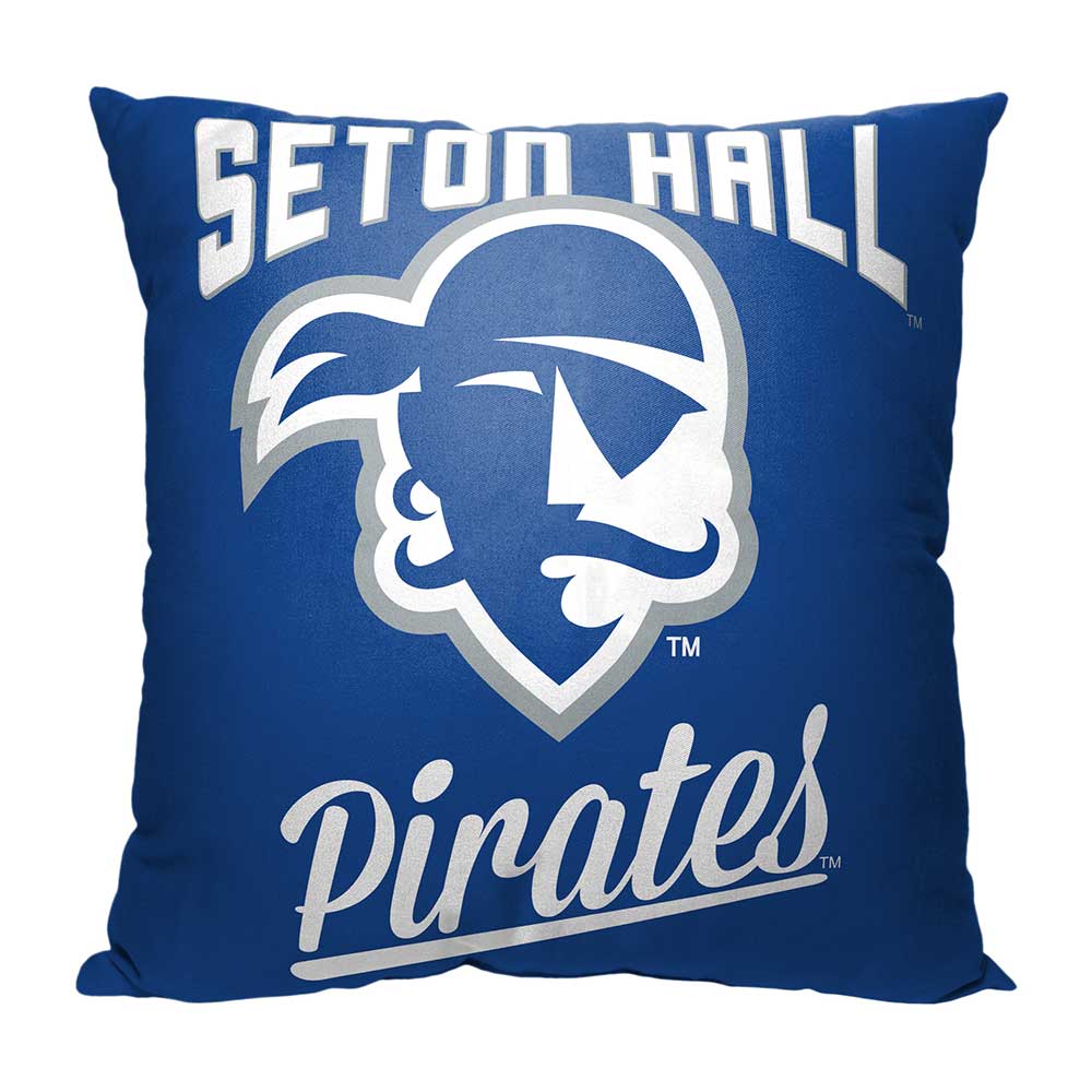 NCAA Seton Hall Pirates Alumni Throw Pillow 18x18 Inches